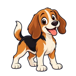 Ilustração de Beagle