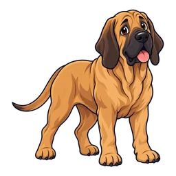 Ilustração de Fila Brasileiro