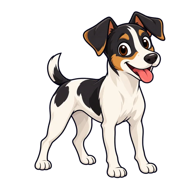 Ilustração de Terrier Brasileiro