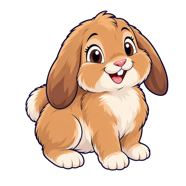 Ilustração de Holland Lop