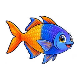 Ilustração de Peixe-arco-íris-boesemani